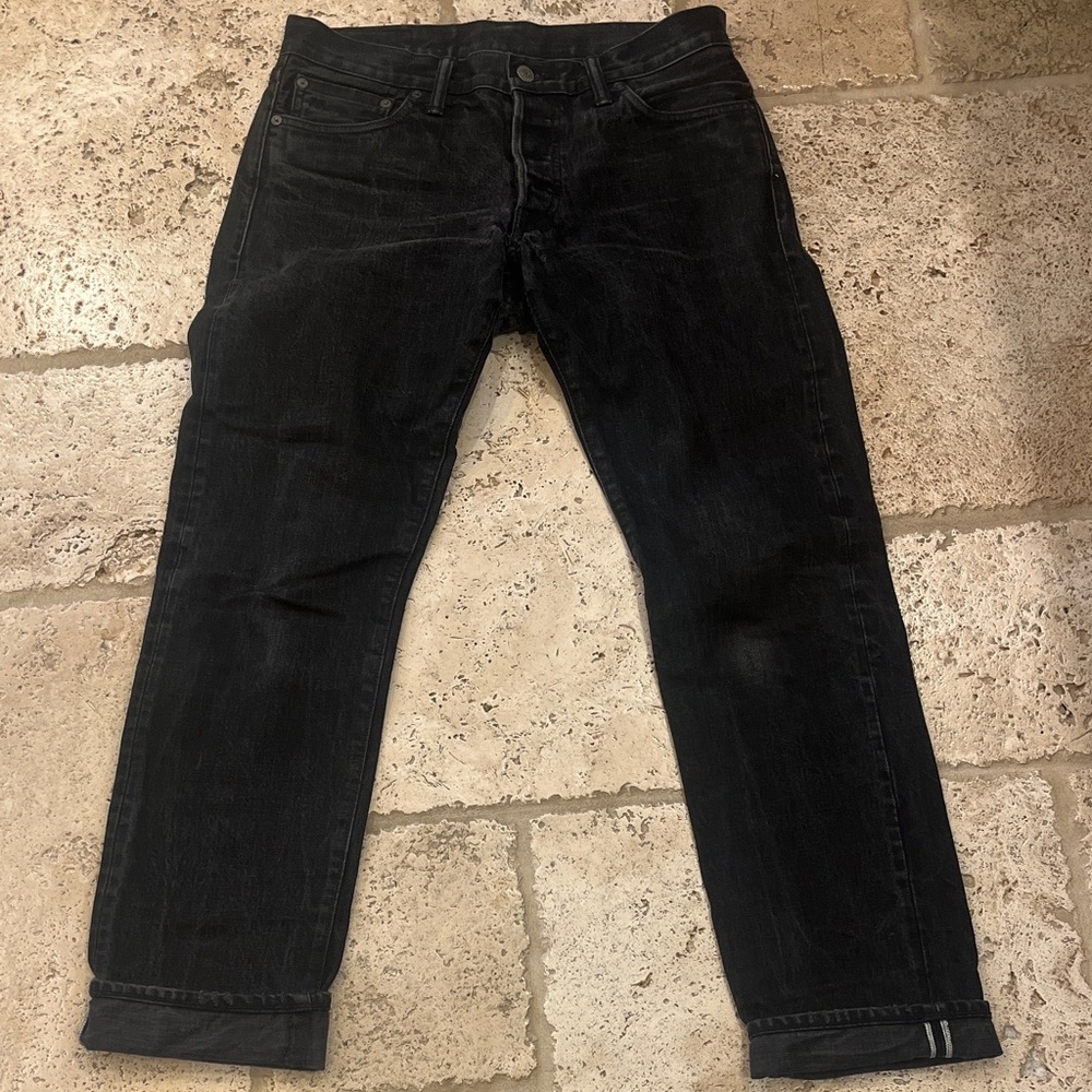 Double RL Ralph Lauren Men's Black Jeans